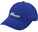 Odo-Cap mit Kaffeeklappen-Schriftzug, royalblau