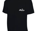 Odo-Shirt Smart mit komplettem Logo (Schriftzug und Kopf) - schwarz