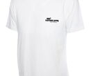 Odo-Shirt Smart mit Schriftzug ohne Kopf) - weiß