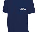 Odo-Shirt Smart mit komplettem Logo (Schriftzug und Kopf) - navy