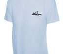 Odo-Shirt Smart mit komplettem Logo (Schriftzug und Kopf) - hellblau