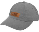 Odo-Cap mit Lederpatch, grau