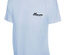 Odo-Shirt Smart mit Schriftzug ohne Kopf) - hellblau